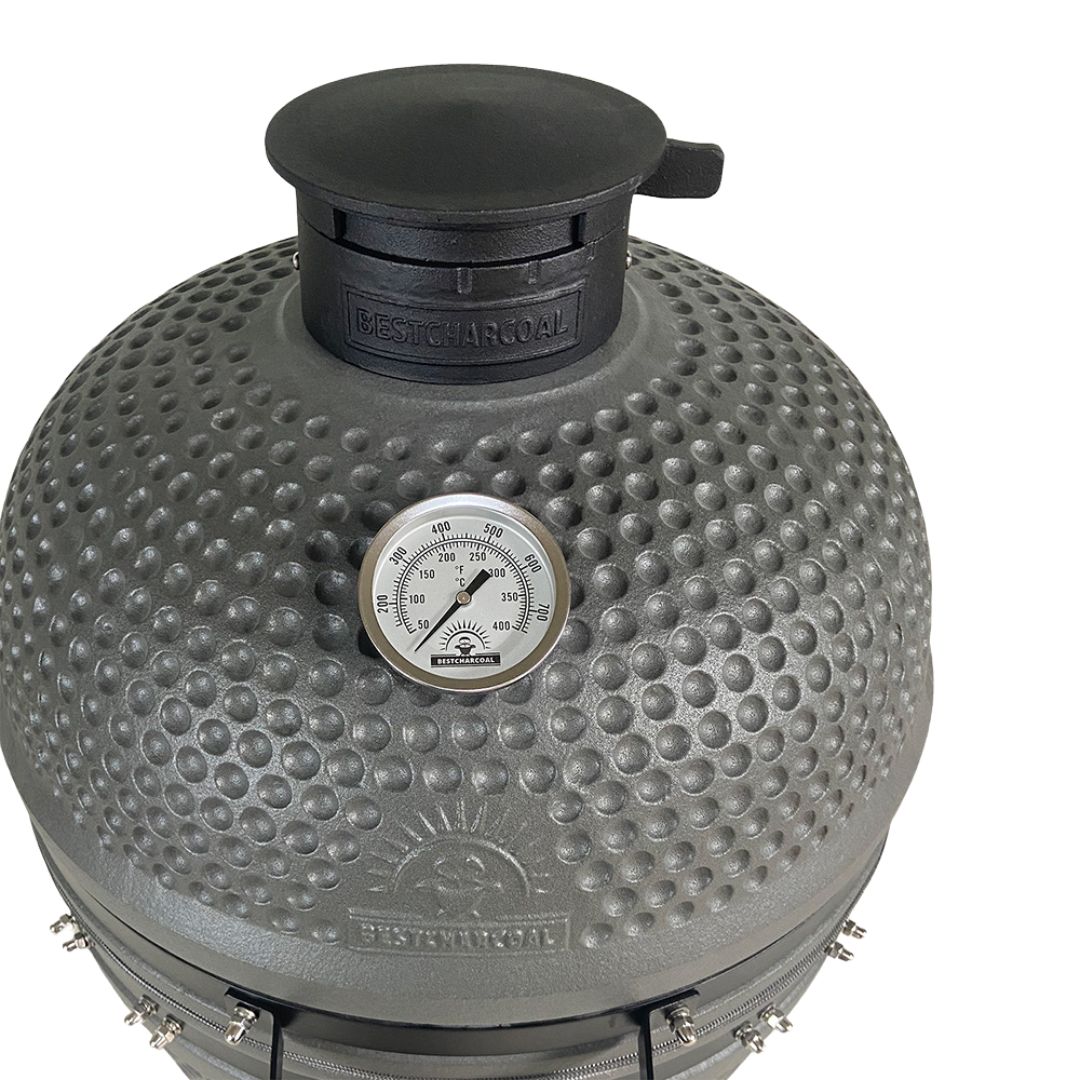Bestcharcoal kamado Large bovenzijde