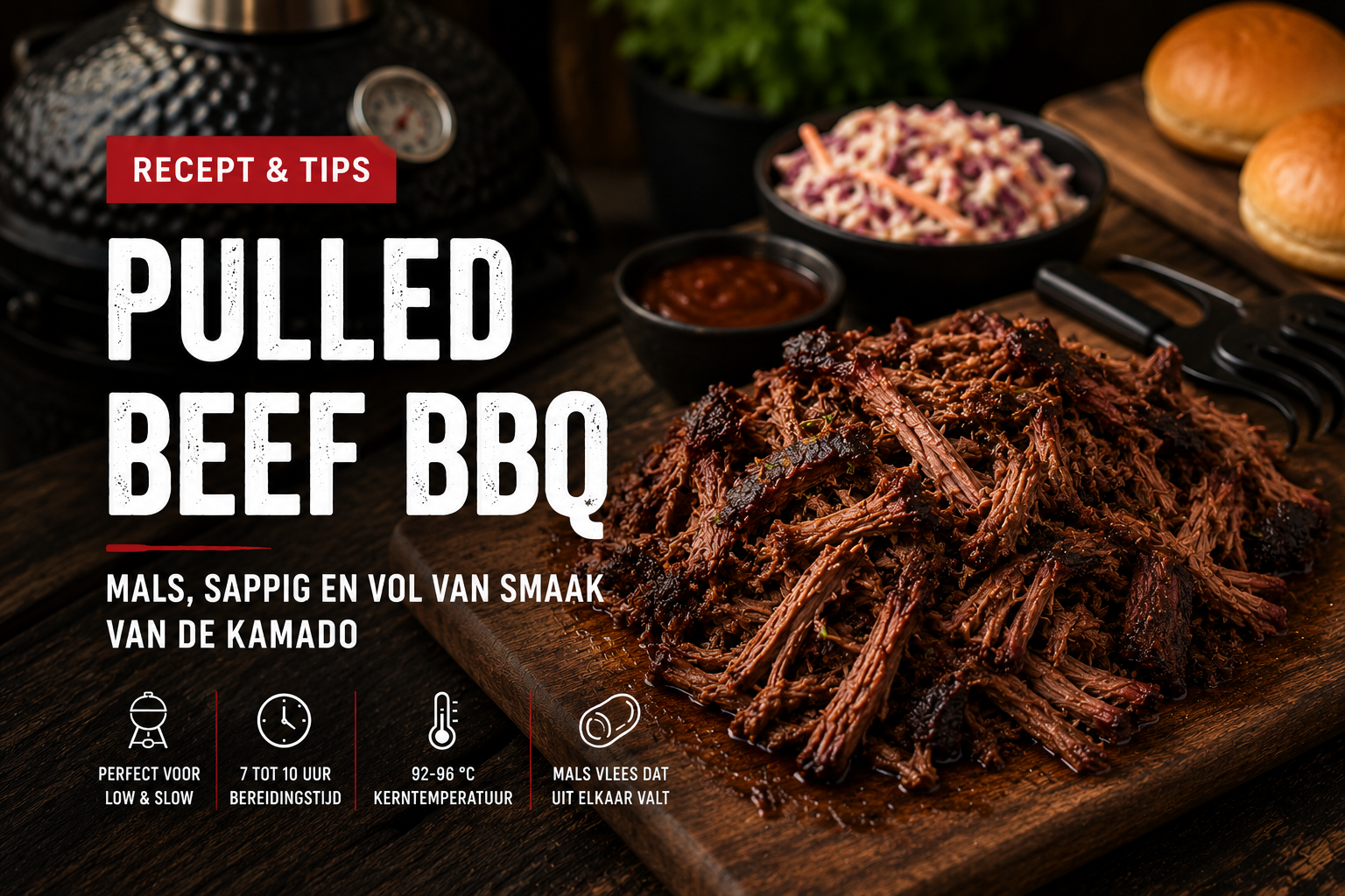 Pulled Beef op de BBQ