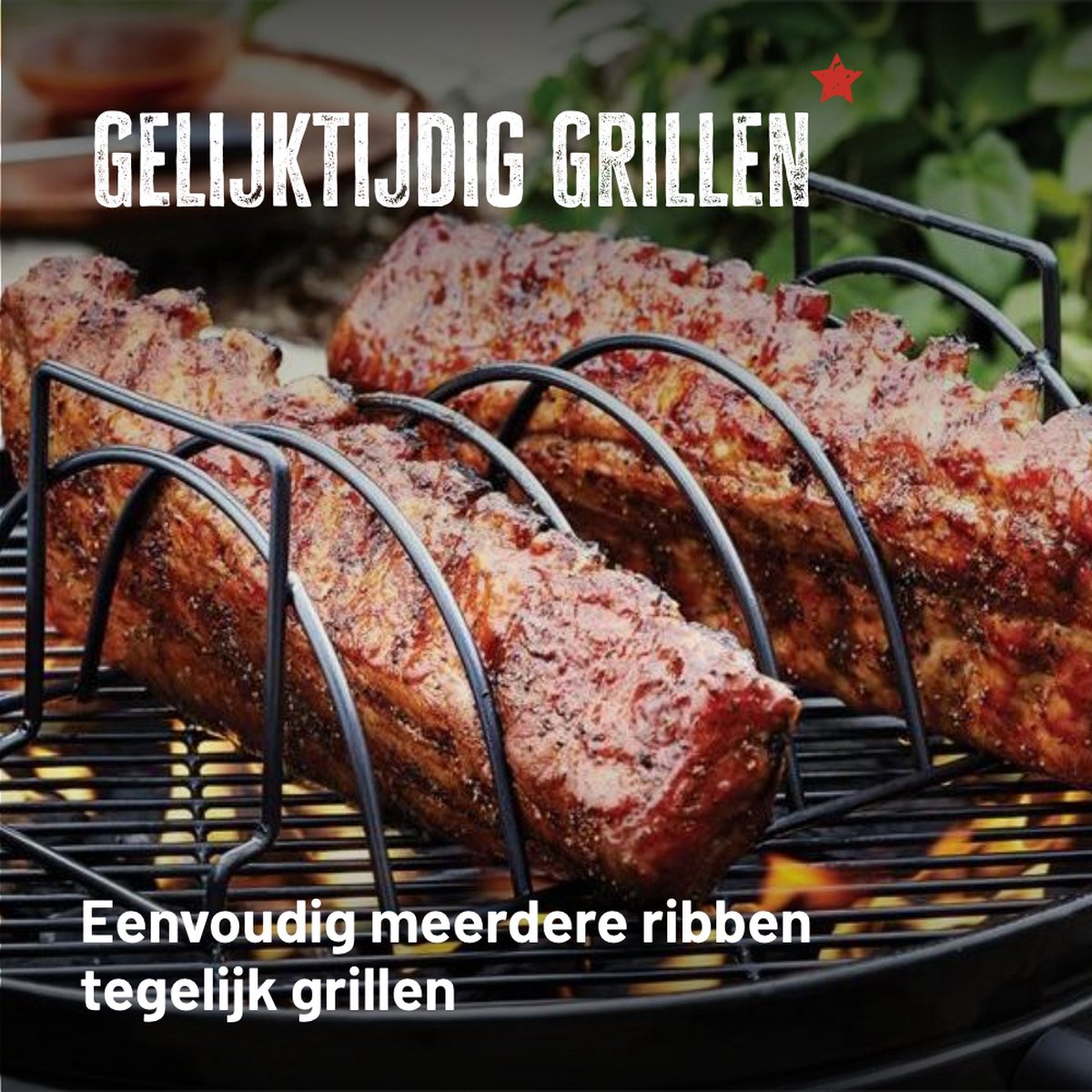 Sparerib rek BBQ