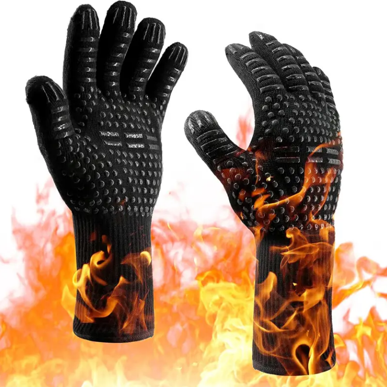 BBQ Handschoenen Zwart