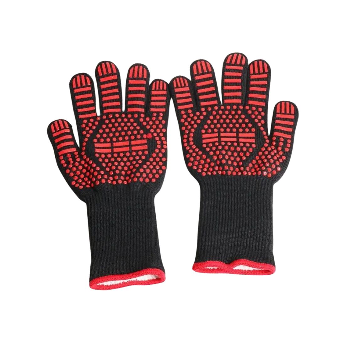 BBQ Handschoenen Rood