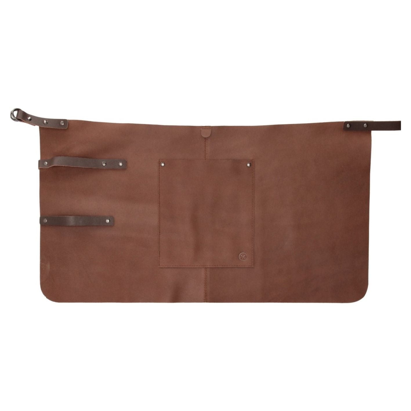 Hide & Stitches BBQ Schort Cognac
