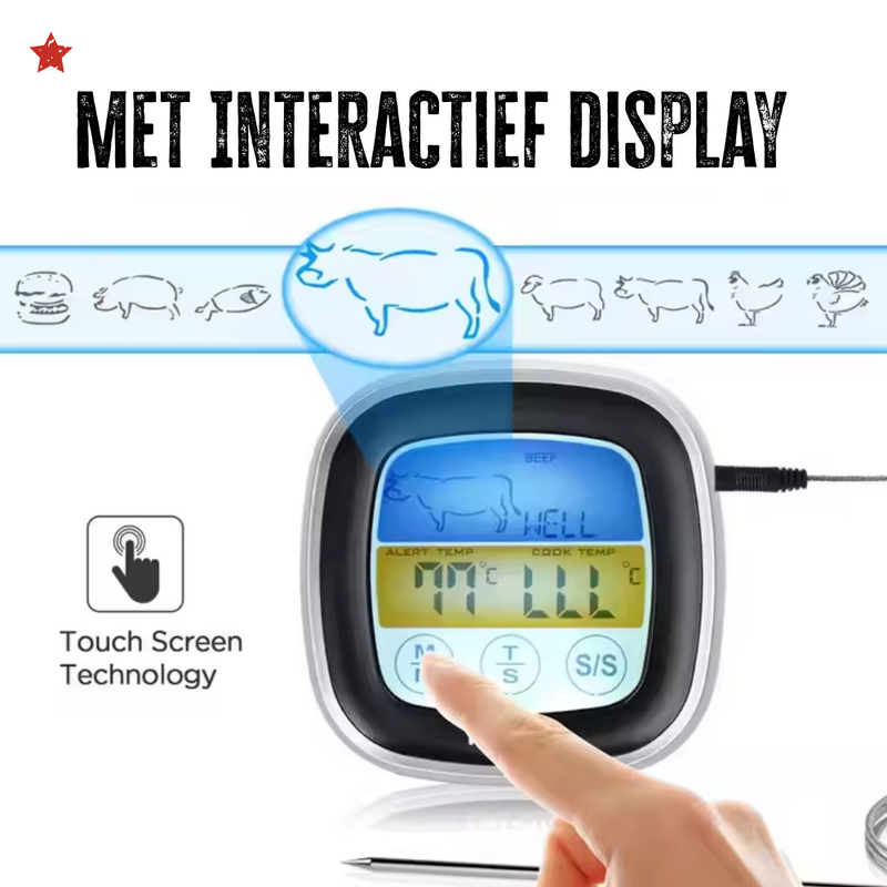 BBQ Vleesthermometer