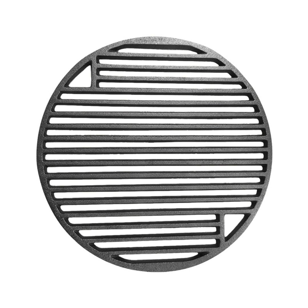 Gietijzeren rooster rond compact