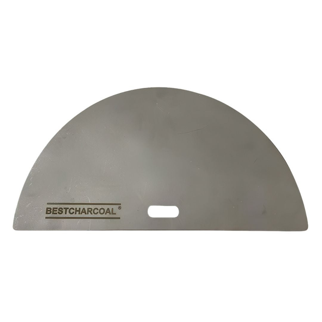 RVS Griddle halvemaanvormig compact