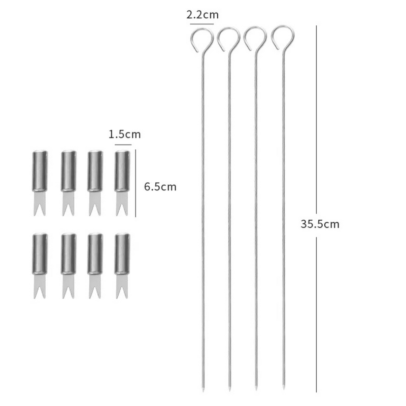 BBQ Accessoireset - 18 delig set BBQ Accessoires