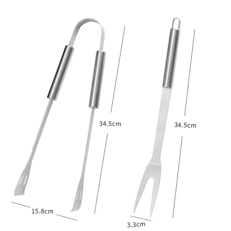 BBQ Accessoireset - 18 delig set BBQ Accessoires